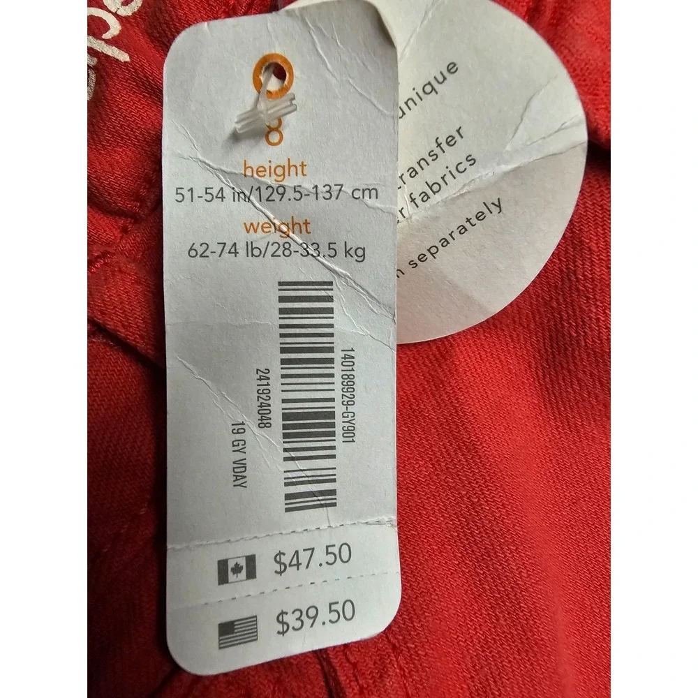 New with tags Girls Gymboree‎ super skinny red jeans, size 8